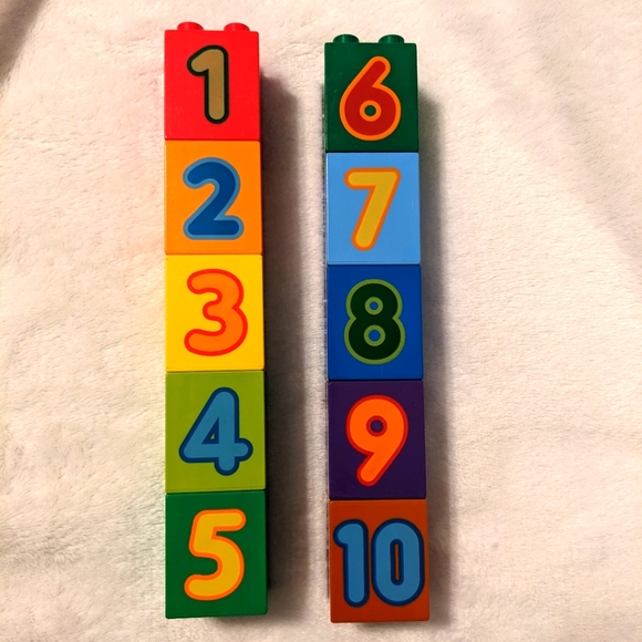 Lego Other - Lego Duplo Number Bricks 1-10